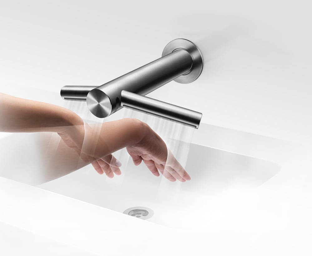 Сушене на ръце с Dyson Airblade Tap