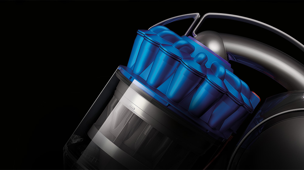 Всички прахосмукачки Dyson са проектирани да бъдат ефективни